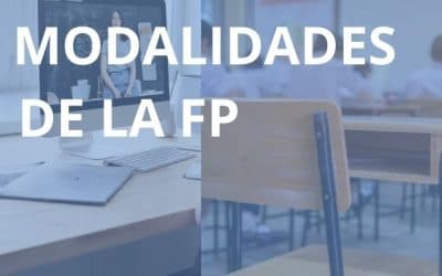 ¿Qué tipo de modalidades de FP existen?