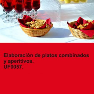 Elaboración de platos combinados y aperitivos.