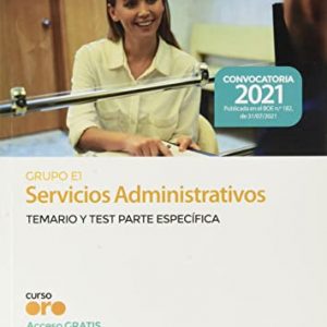 Servicios Administrativos (Grupo Profesional E1) del Ministerio de Educación y Formación Profesional. Temario y test Parte Específica